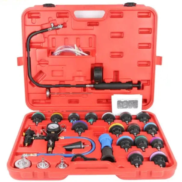 Universal Radiator Repair Tools Pressure Vacuum Type Cooling System Tester Master Tool Kit