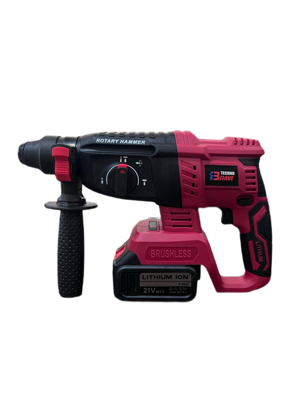 Cordless Rotary Hammer Set with SDS Plus 26