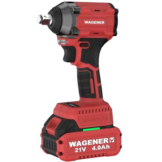 Wagener Cordless Impact Wrench Set 350Nm with 2x4Ahm Batteries and Charger